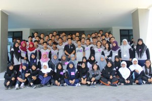 foto bareng saat setelah acara OSPROD bersama Pak Eko